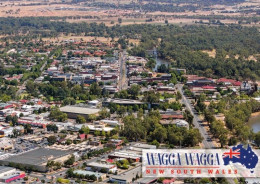 1 AK Australien * Blick Auf Wagga Wagga - Die Größte Stadt Im Inneren Von New South Wales - Luftbildaufnahme * - Wagga Wagga