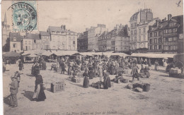 [14] Calvados . Lisieux. La Place Thiers Un Jour De Marché - Lisieux