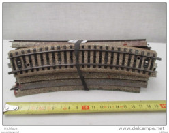 LOT N° 4  -    10 RAILS COURBE  MARKLIN EN   H O  - 20 Cm - Rails