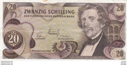 20 Zwanzig Schilling Oesterreichische National Bank - 1967 - H039328T - Autriche