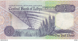 1/2 Dinar  Lybie - Libia