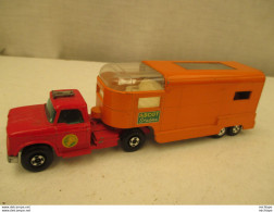 VOITURE - MINIATURE -1/64 Em ?? DODGE 1871  Camion   Transport De Chevaux - Andere & Zonder Classificatie