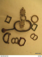 Lot De 10 Objets - Boucle - Et Autre  - Période De Gallo Romain A Moyen Age - Other & Unclassified