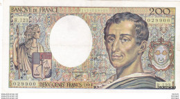 200 Francs   Montesquieu  1992 R  123 - 200 F 1981-1994 ''Montesquieu''