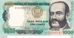 Perou 1000 Soles  1981   Billet  Neuf - Peru