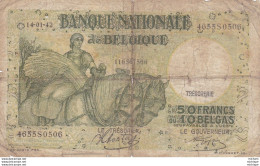 Belgique 50 Francs 1942  Ce Billet A Circulé - Te Identificeren