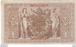 Allemagne 1000  Marks  1910  Ce Billet A Circulé - To Identify