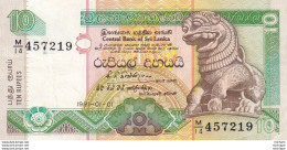 10 Rupees Sri Lanka  Ttb - Sri Lanka
