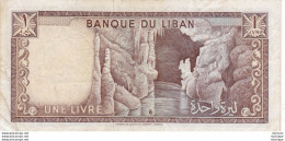 Billet Liban  Une  Livre - Liban