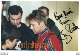 N° 1311  PHOTO    10X15 AUTOGRAPHE  DEDICACE     DE    THIERRY REDLER   PARFAIT ETAT - Sonstige & Ohne Zuordnung