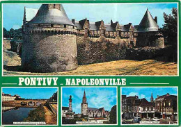 56 - Pontivy - Napoleonville - Multivues - Flamme Postale - CPM - Voir Scans Recto-Verso - Pontivy