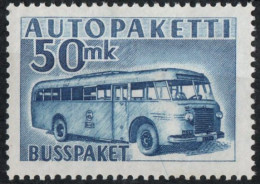 Finland Suomi 1952 50 M Auto-Packet Stamp 1 Value MH - Nuovi
