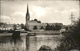 71573318 Doernigheim Mainpartie Mit Kirche Doernigheim - Maintal