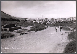 ITTIRI - SASSARI - 1955 - PANORAMA DI LEVANTE - CONTADINO CON ASINELLO - Sassari