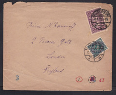 Germany - 1923 Inflation Cover Baden - Baden To England - Cartas & Documentos