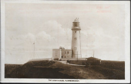 England Yorkshire Flamborough Lighthouse Old Real Photo PC 1925 - Sonstige & Ohne Zuordnung