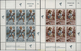 162269 MNH NUEVA ZELANDA 1972 TENIS JUVENIL - ...-1855 Vorphilatelie