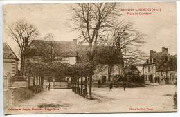 CPA Voyagé Vers 1931 * MOULINS La MARCHE Place Du Carrefour * Edition Bailleul Tabac - Moulins La Marche