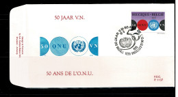 1995 2601 FDC  (Brus/Brux) : "50 Jaar Verenigde Naties / Cinquantenaire De L'O.N.U.." - 1991-2000