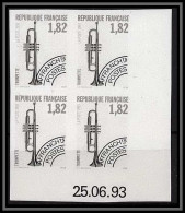 France Préoblitere PREO N°228 Coin Daté Trompette Trumpet Instrument De Musique Music Non Dentelé ** MNH Imperf - Préoblitérés