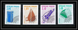 France Préoblitere PREO N°206/209 Cote 45 Instrument De Musique Music Instrument Non Dentelé ** MNH (Imperf) - Música