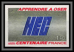 France N°2145 HEC (haute Ecole De Commerce Business School) Non Dentelé Imperf ** MNH  - 1981-1990