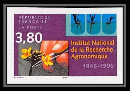 France N°3001 Institut Recherche Agronomique Agronomic Fleur Flowers Flower Fleurs Non Dentelé ** MNH (Imperf) - 1991-2000