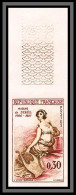 France N°1269 Madame De Staël écrivain Writert Non Dentelé ** MNH (Imperf) Cote Maury 60 Bord De Feuille - 1961-1970