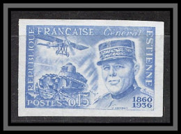 France N°1270 Général Estienne Aviation Militaire Essai Proof Non Dentelé Imperf Sans Gomme No Gum (*) 1960 - Color Proofs 1945-…