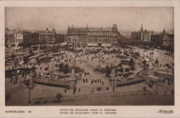 87534 - Spanien - Barcelona - Plaza De Cataluna - 1930 - Barcelona