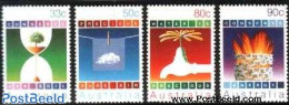 Australia 1985 Environment Conservation 4v, Mint NH, Nature - Science - Environment - Water, Dams & Falls - Energy - Ongebruikt