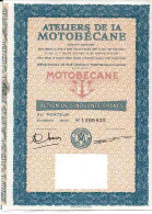 ATELIERS De La MOTOBÉCANE - Automobile