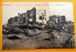 WESTENDE PUINEN - RUINES  -  La Digue Vers Middelkerke - Westende