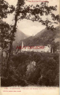 CPA SAINT SAUVEUR - VUS SUR LES GORGES DU GAVE ET LA STATION - Luz Saint Sauveur