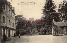 CPA PARAY LE MONIAL - MAISON DES SAINTS-ANGES (INTERIEUR) - Paray Le Monial