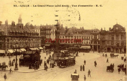 CPA LILLE - LA GRAND'PLACE - VUE D'ENSEMBLE - Lille