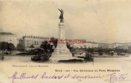 CPA NICE - VUE GENERALE DU PARC MASSENA - Multi-vues, Vues Panoramiques