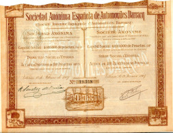 Sociedad Anonima Espanola De AUTOMOVILES DARRACQ - Automobile