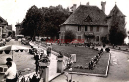 CPA THONON LES BAINS (HAUTE SAVOIE) - LA PLACE DU CHTEAU - Thonon-les-Bains