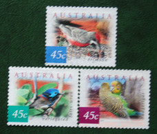 Desert Bird Oiseau Vogel 2001 Mi 2071-2073 Yv 1971-1973 Used Gebruikt Oblitere Australia Australien  Australie - Gebruikt