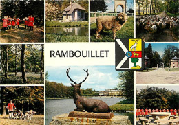 78 - Rambouillet - Multivues - Blasons - Moutons - Chasse à Courre - CPM - Carte Neuve - Voir Scans Recto-Verso - Rambouillet (Castello)