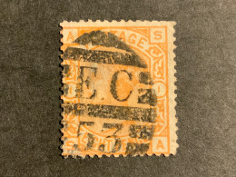 1876 Queen Victoria 8d Orange Used Wmk Spray (S 953) - Used Stamps