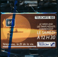 Télécartes France - Publiques N° Phonecote F210 - TARIFS SAMEDI 12H30 (120U SC4 NSB) - 1991
