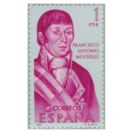 C2665# España 1967 [SLL] 1 Pts. Francisco Antonio Mourelle (MNH) - Nuovi