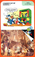 Disney Humour Guignol Canut Lyon Fiche Illustrée Documentée Arts Et Lettres - Andere & Zonder Classificatie