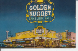 Golden Nugget Gambling Hall, 1905 Las Vegas Nevada US.Bingo Saloon, Restaurant, On The Corner Of A Street 2 Scan - Las Vegas