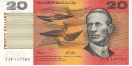 BILLETE DE AUSTRALIA DE 20 DOLLARS DEL AÑO 1991 SIN CIRCULAR (UNC) (BANKNOTE) - 1974-94 Australia Reserve Bank