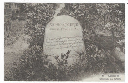 CPA ASNIERES, CIMETIERE DES CHIENS, TOMBE DE SAPHO ET DJERID AMIS DE TOLA DORIAN, HAUTS DE SEINE 92 - Asnieres Sur Seine