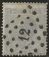 Belgique N°18a (ref.2) - 1865-1866 Perfil Izquierdo