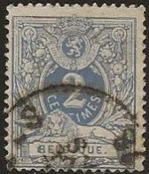 Belgique N°27a (ref.2) - 1869-1888 Lion Couché (Liegender Löwe)